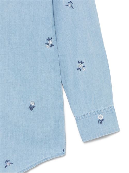 Camicia bambina MC2 Saint Barth celeste MC2 SAINT BARTH Kids | MINI BRIGITTE00379L